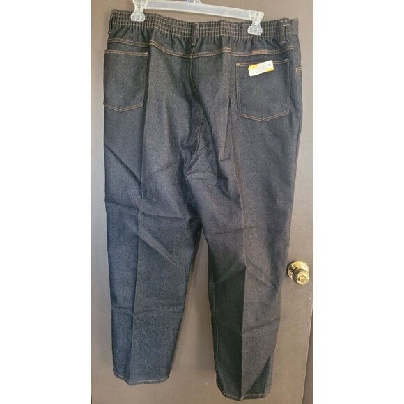 Lady Maverick Women's Elastic Waist Black Wash Jeans Size 24 1/2 USA New - Picture 3 of 5